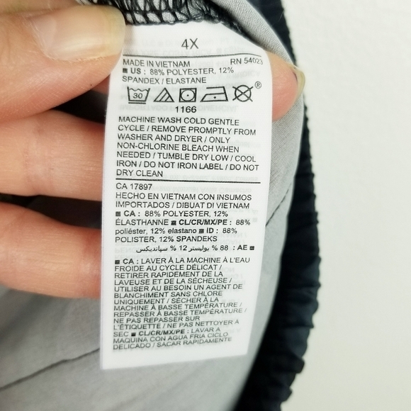 Old Navy StretchTech Gray Camo Joggers NWT size 4X - Picture 10 of 11